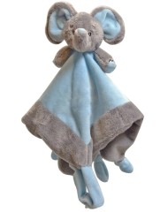 Plus My Teddy Comforter Blue Elephant (28-febk)