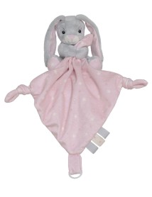 Plus My Teddy Comforter Rosa Bunny (28-nspk) 