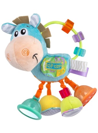 Jucarie Plus Playgro Clip Clop Activity Horse Blue (10188462)