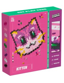 Plus-plus Puzzle By Number Kitten 500pcs (3960) 