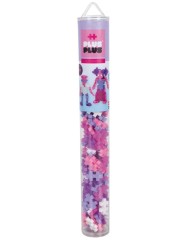Plus Plus Tube With 100pc Glitter MIX (4244)