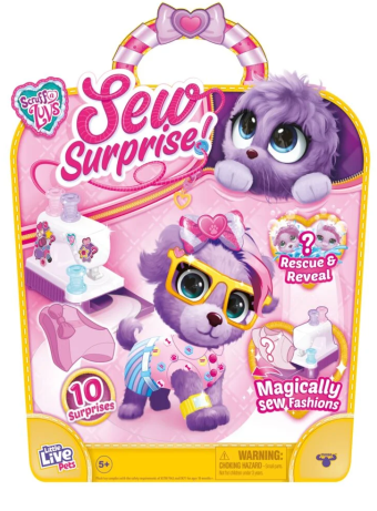 Jucarie Plus Scruff-a-luvs Sew Wow Purple (30384)