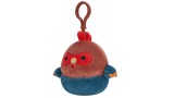 Jucarie Plus Squishmallows Asst P15 Clip On Brown And Blue Rooster 9cm