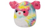 Jucarie Plus Squishmallows Flip A Mallow P17 Laura The Pink Tabby Cat/sheena The Tie Dye Swirl Dog 13cm