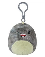 Plus Squishmallows P15 Clip On Xander The Winking Grey T-rex 9cm