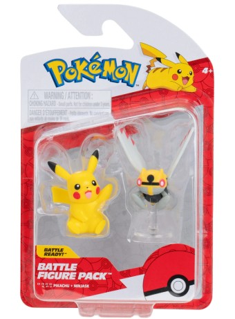 Figurina Joc Pokemon Battle Ninjask And Pikachu Pkw3576