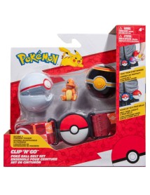 Pokemon Clip N Go Belt Set Charmander (pkw3163) 