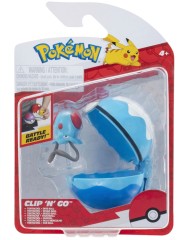 Pokemon Clip N Go Tentacool With Dive Ball (pkw4152)