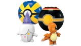 Figurina Joc Pokemon Fire Type Trainer Team Mega Construction Set Htj06