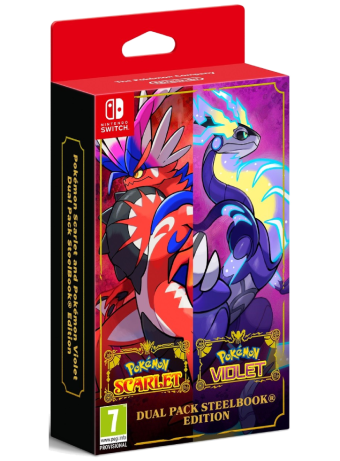 Joc Pokemon Scarlet & Pokemon Violet Double Pack pentru Nintendo Switch