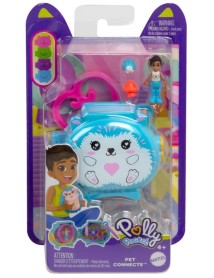 Polly Pocket Mini Pet Connects Hedgehog Compact Playset (hxx23) 