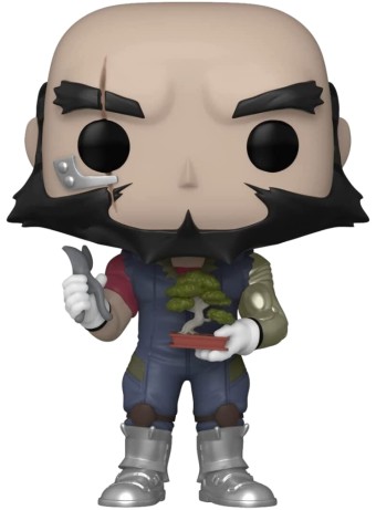 Figurina Joc Pop! Animation Cowboy Bebop S3 Jet Black With Bonsai 10 CM