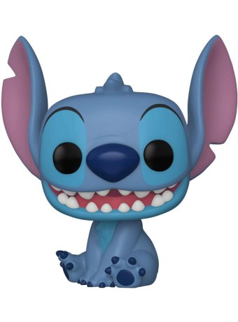 Figurina Joc Pop! Lilo Stitch Stitch Smiling Seated 9 CM