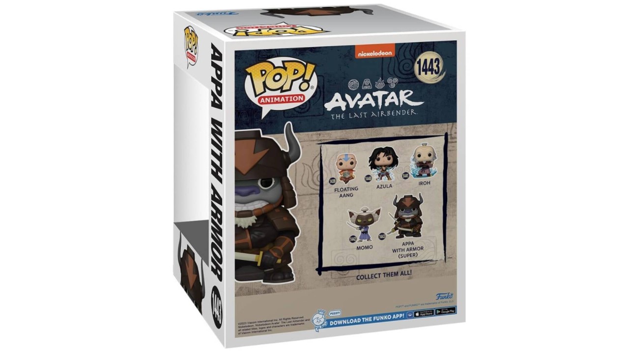 FUNKO POP! Avatar The Last Airbender Appa With Armor (1443) | Tienda - View #5