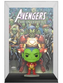 Pop Comic Covers Marvel Avengers The Initiative Skrull As Iron Man 16 