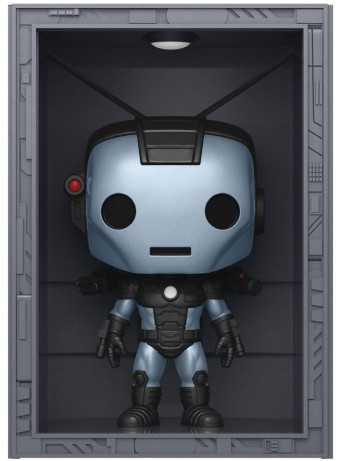 Figurina Joc Pop Deluxe Marvel Hall Of Armor Iron Man Model 11 War Machine Mettalic