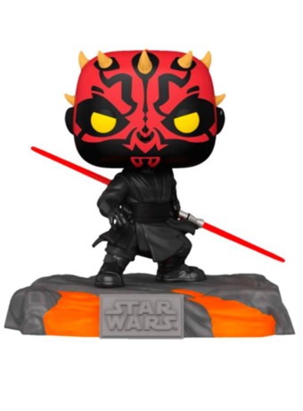 Figurina Joc Pop Deluxe Star Wars Red Saber Series V1 Darth Maul Glows In The Dark