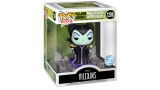 Figurina Statueta Pop Deluxe Villains Assemble Maleficent With Diablo