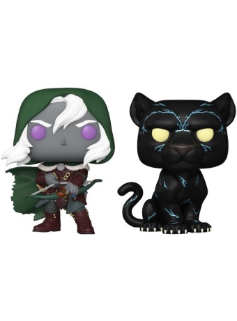 Figurina Joc Pop Games 2 Pack Dungeons Dragons Drizzt Do Urden Guenhwyvar