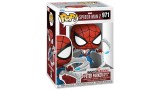 Figurina Joc Pop Marvel Gamervese Spider Man 2 Peter Parker Advanced Suit 2.0 971 Bobble Head 10cm