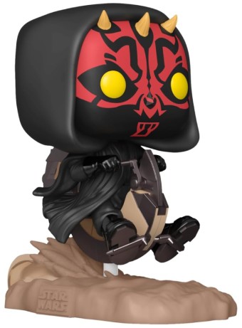 Figurina Joc Pop Rides Deluxe Star Wars Ep1 The Phantom Menace Anniversary Darth Maul On Bloodfin Speeder 705 11cm