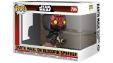 Figurina Joc Pop Rides Deluxe Star Wars Ep1 The Phantom Menace Anniversary Darth Maul On Bloodfin Speeder 705 11cm
