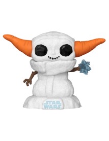 Pop Star Wars The Mandalorian Holiday Grogu Snowman 748 9cm 