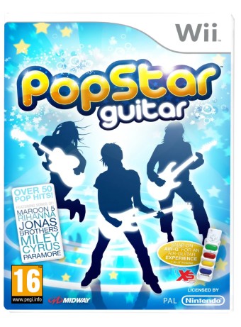 Joc Popstar Guitar pentru Nintendo Wii