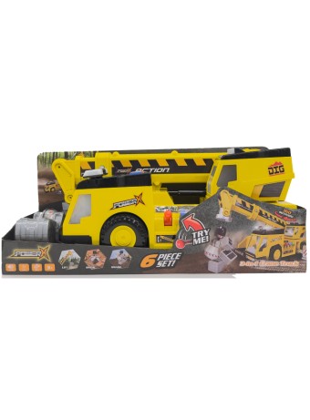 Joc Power X Electronic 3-in-1 Crane Truck With Lights And Sounds (20410)