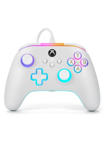  Powera Advantage Wired Controller Lumectra White S pentru XBOX SERIES / Xbox One / PC