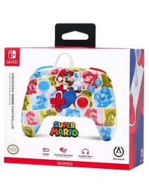 Powera Enhanced Wired Controller Mario Hero Reel 