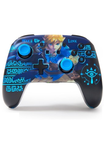 Powera Enhanced Wireless Controller With Lumectra Etched Wake Up Link pentru NSW