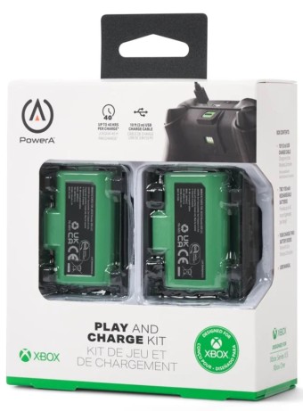  Powera Play & Charge Kit Black Green S pentru XBOX SERIES / Xbox One