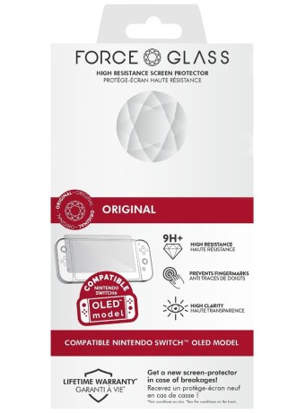  Protectie Nacon Force Glass Screen 9h + V2 Oled pentru NSW