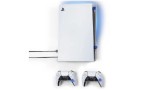  Protectie Silicon Floating Grip Wall Mount Albastru pentru PS5 / PS4
