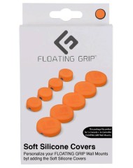 Protectie Silicon Floating Grip Wall Mount Portocaliu