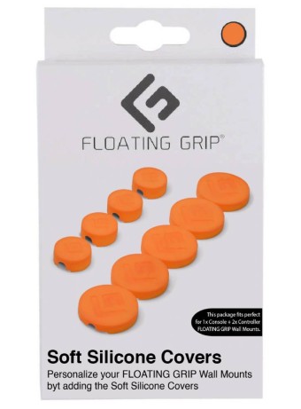  Protectie Silicon Floating Grip Wall Mount Portocaliu pentru PS5