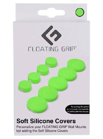  Protectie Silicon Floating Grip Wall Mount Verde pentru PS5 / PS4
