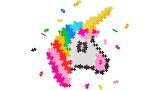  Puzzle Plus-plus By Number Unicorn 250pc (3929)