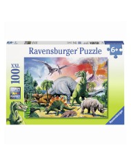 Puzzle Ravensburger Among The Dinosaurs 100pc (10957)