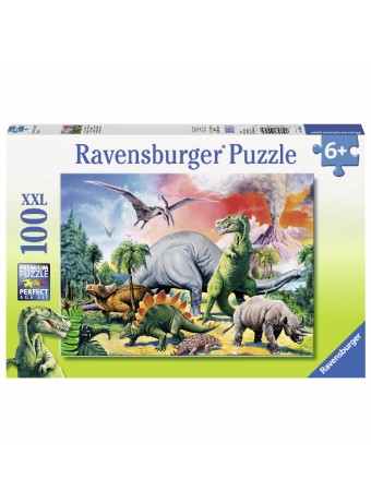  Puzzle Ravensburger Among The Dinosaurs 100pc (10957)