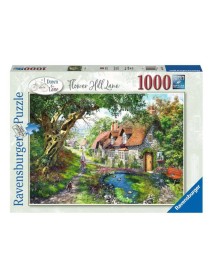 Puzzle Ravensburger Flower Hill Lane 1000pc (10216777) 