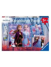 Puzzle Ravensburger Frozen 2 The Journey Starts 3x49pc (05011) 