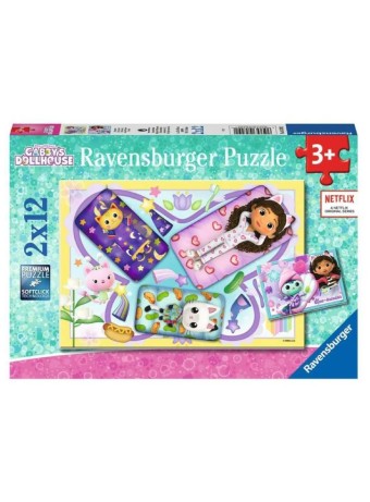  Puzzle Ravensburger Gabbys Dollhouse 2x12pc (10105709)