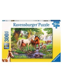 Puzzle Ravensburger Horses By The Stream 300pc (12904) 
