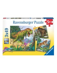 Puzzle Ravensburger Primeval Ruler 3x49pc (09358)