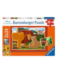 Puzzle Ravensburger The Lion King 2x24pc