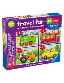 Puzzle Ravensburger Travel Far My First Puzzle 2/3/4/5pc 