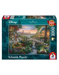 Puzzle Schmidt Thomas Kinkade Disney 101 Dalmatians 1000pc (sch4893)