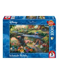 Puzzle Schmidt Thomas Kinkade Disney Alice In Wonderland 1000pc (sch9636)